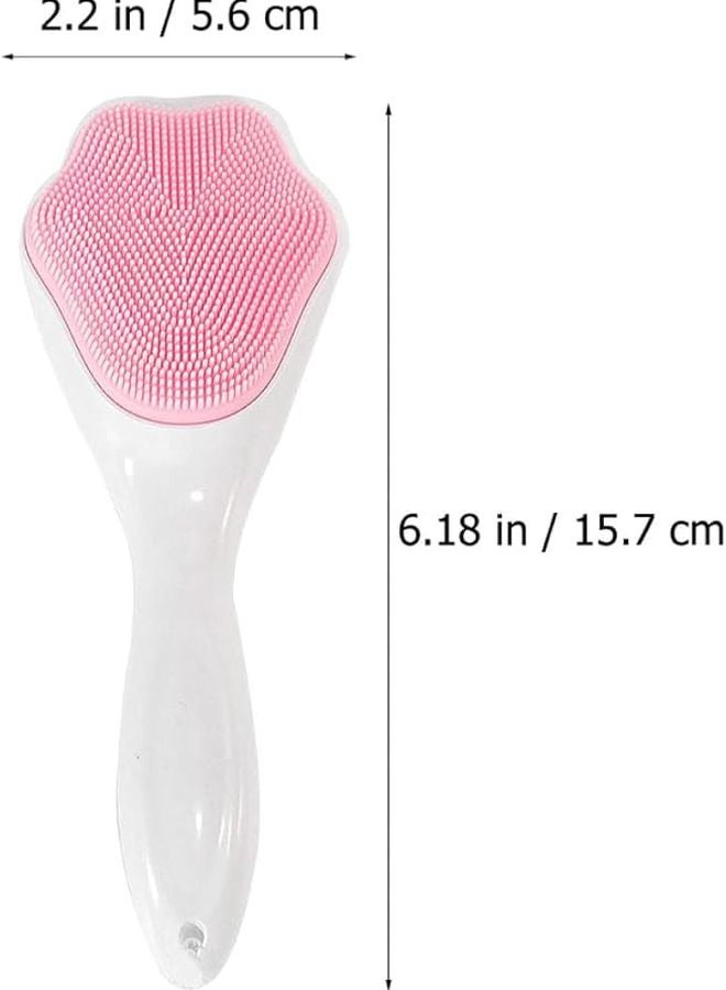 Silicone Facial Cleansing Brush Set For Sensitive Skin Deep Pore Cleanser Massage - Image 4
